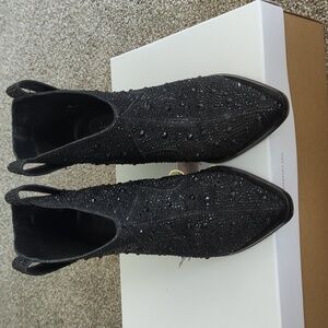 Sparkle black boots
